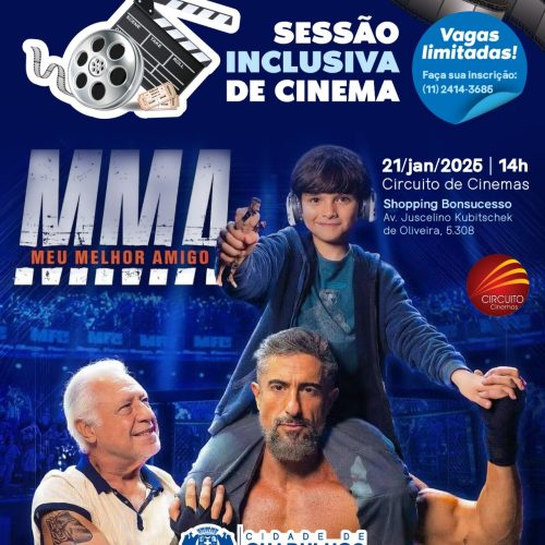 Prefeitura de Guarulhos promove sessão gratuita de cinema inclusivo com filme estrelado por Marcos Mion
