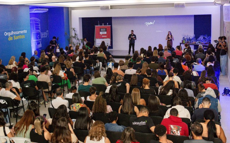 Santos conquista novamente o título de maior CreativeMornings do planeta com Netão à frente
