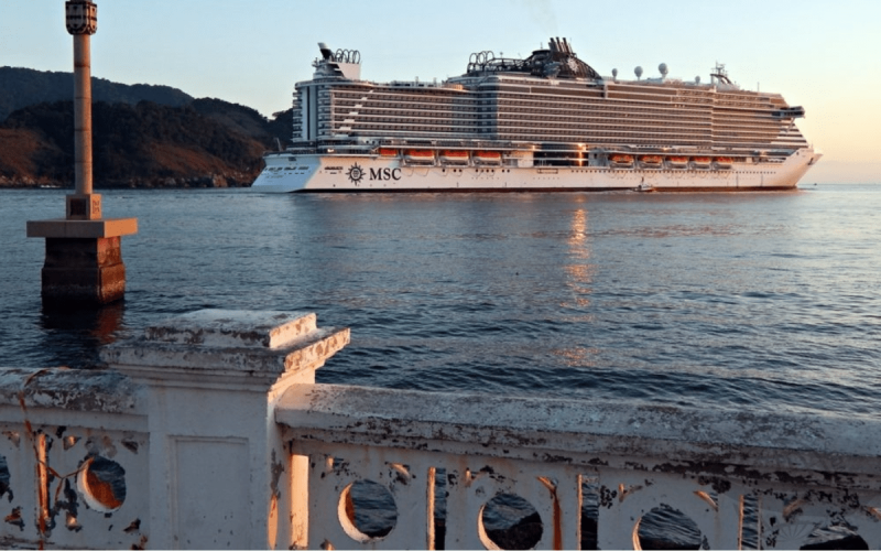 Santos se prepara para a chegada de novos navios na temporada de cruzeiros, incluindo uma companhia espanhola estreante