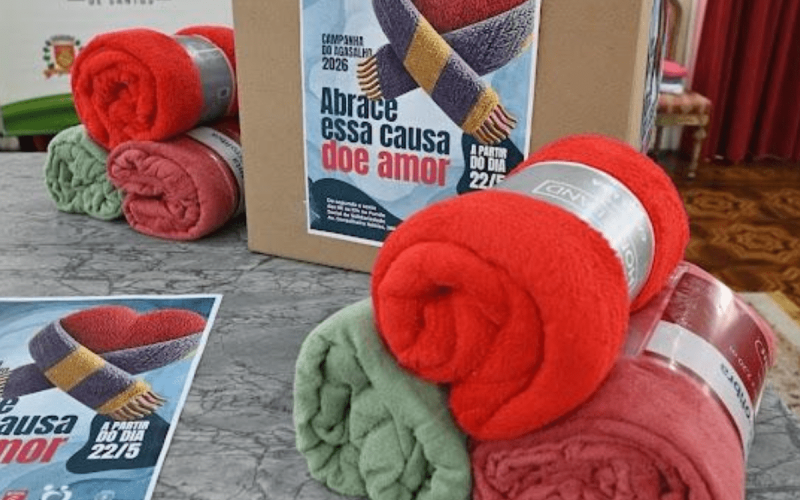 Inverno Solidário: Santos Une Forças na Campanha do Agasalho