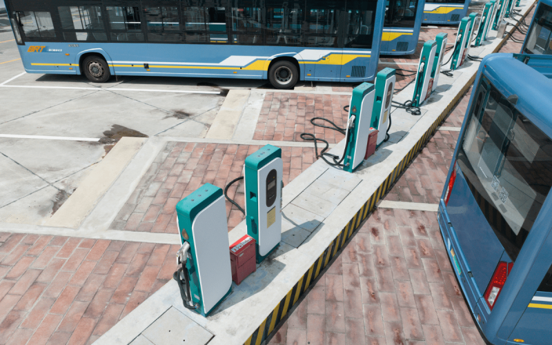 Praia Grande adota frota totalmente elétrica no transporte público