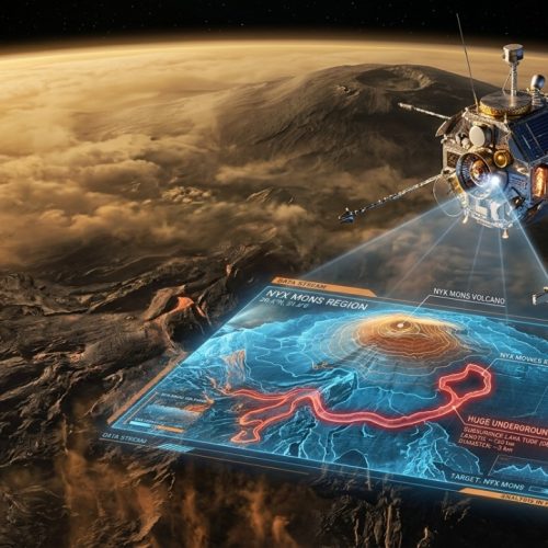 Descoberta de caverna vulcânica em Vênus instiga questões sobre o que se oculta sob sua superfície extrema