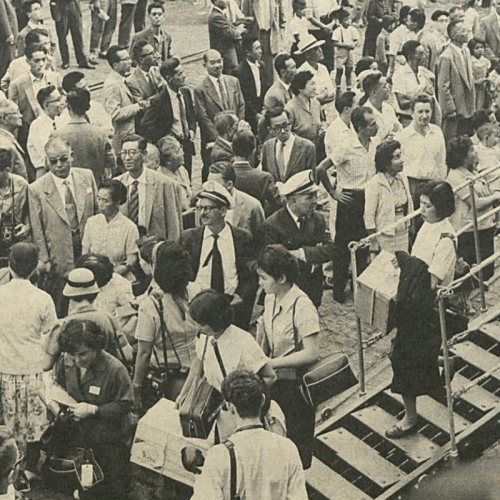 Quando Santos foi invadida por noivas em 1959