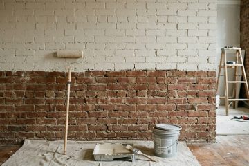 Transforme sua sala, varanda ou área externa: dicas para pintar paredes de tijolo aparente sem reboco
