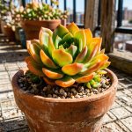 A suculenta que se transforma sob a luz solar: dicas para cultivar cores vibrantes e embelezar varandas com estilo