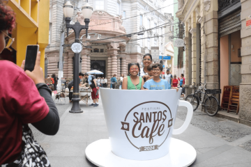 Santos Café promove quatro dias de eventos gratuitos no coração do Centro Histórico