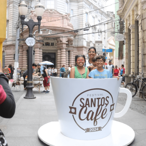 Santos Café promove quatro dias de eventos gratuitos no coração do Centro Histórico