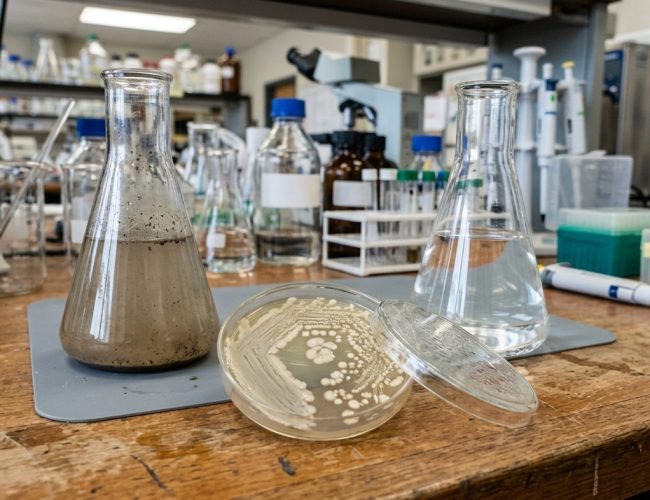 Bactérias de mina de urânio revelam potencial para remover até 96% de contaminantes radioativos da água.