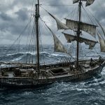 O enigma do Mary Celeste: embarcação descoberta em perfeitas condições, repleta de suprimentos, enquanto a tripulação desapareceu sem vestígios de conflito.