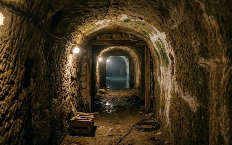 Túnel subterrâneo de 1.900 metros em Alexandria desperta curiosidade entre arqueólogos e pode esconder o autêntico sepulcro de Cleópatra