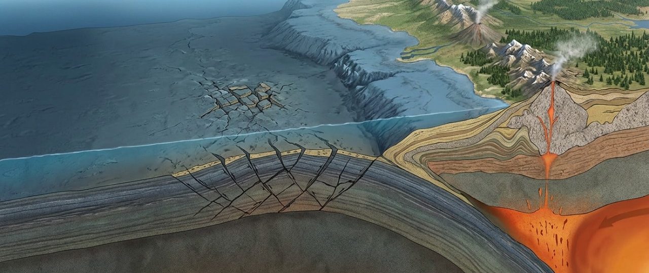 Cientistas descobrem fenda tectônica em região oceânica próxima ao Pacífico
